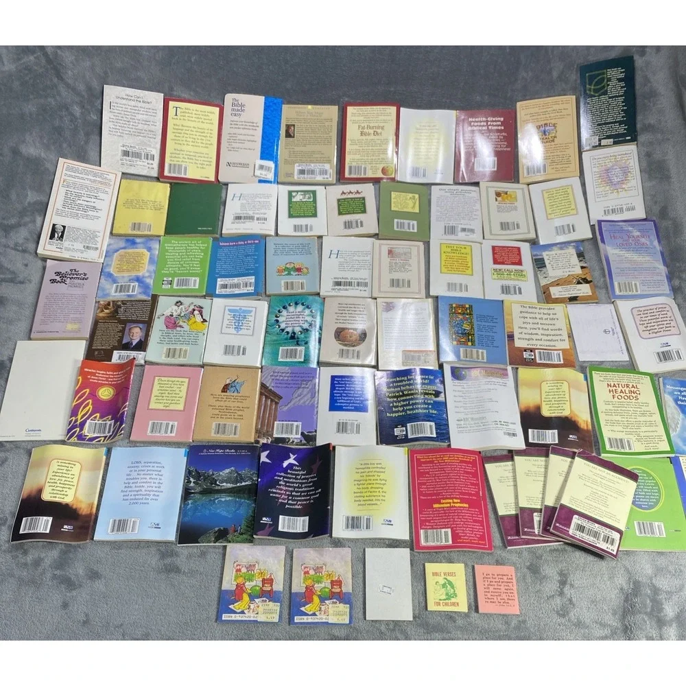 Vtg Christian Mini Book Booklet Lot Of 69 Inspirational Religious Healing Prayer